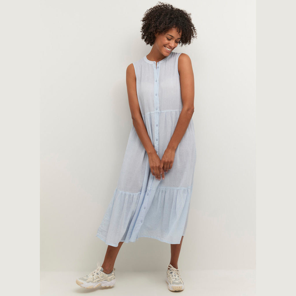 Kavivian SL kjole · Cashmere Blue