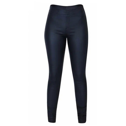 Aleia Coated leggings · Dark Navy