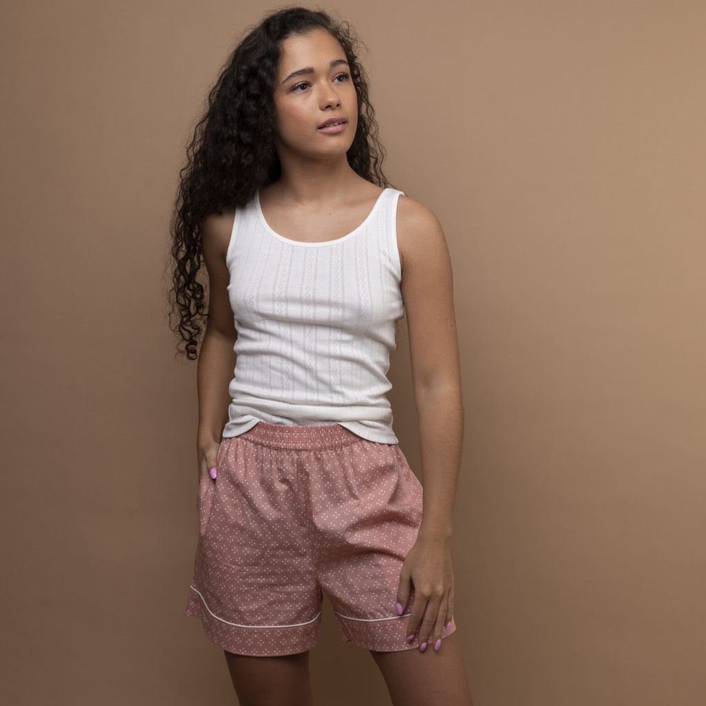SUNDAY FUNDAY shorts · Rose