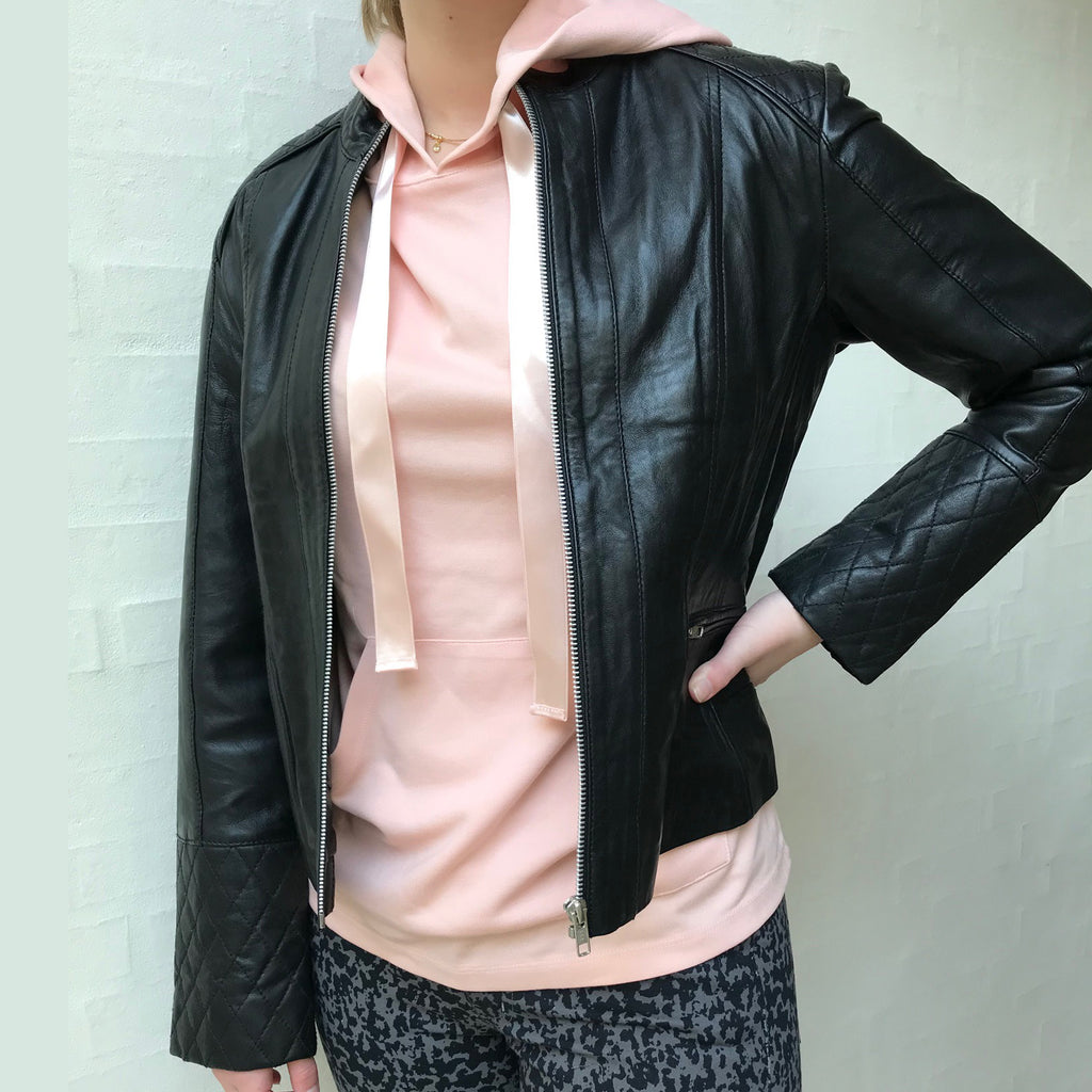 Biker jakke · Black