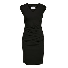 India kjole · Black V-hals