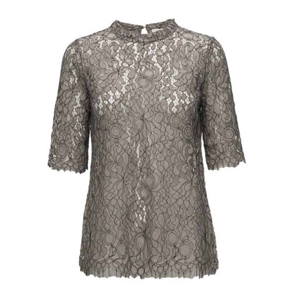 Tanja Lace Bluse · Earth