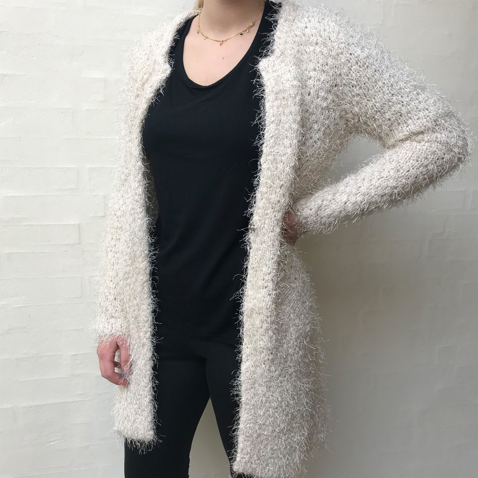 Anica cardigan · Pearl Sand