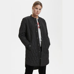 Kashally quilted jakke · Black