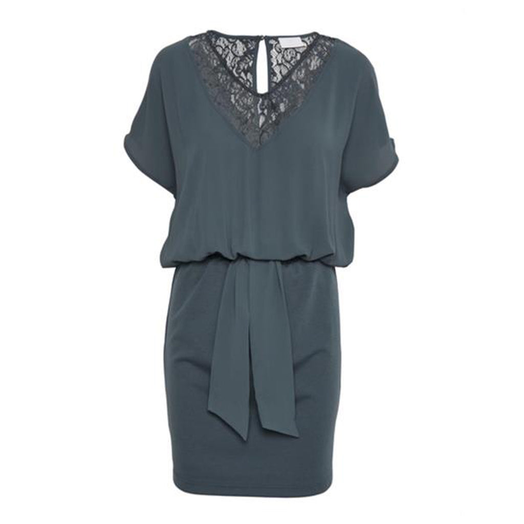 Latifa kjole · Dark Slate
