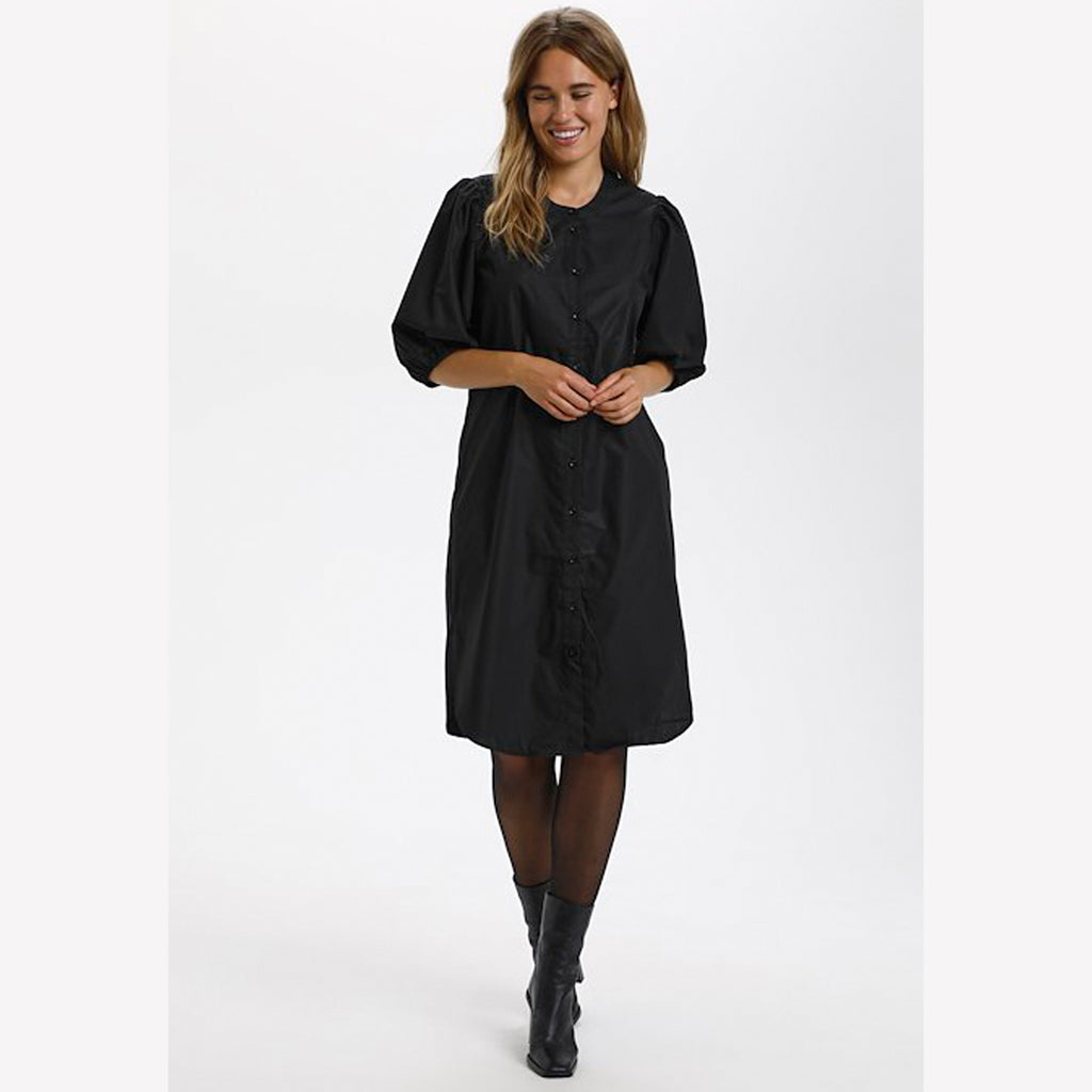 Kaabby skjorte kjole · Black