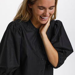 Kaabby skjorte kjole · Black
