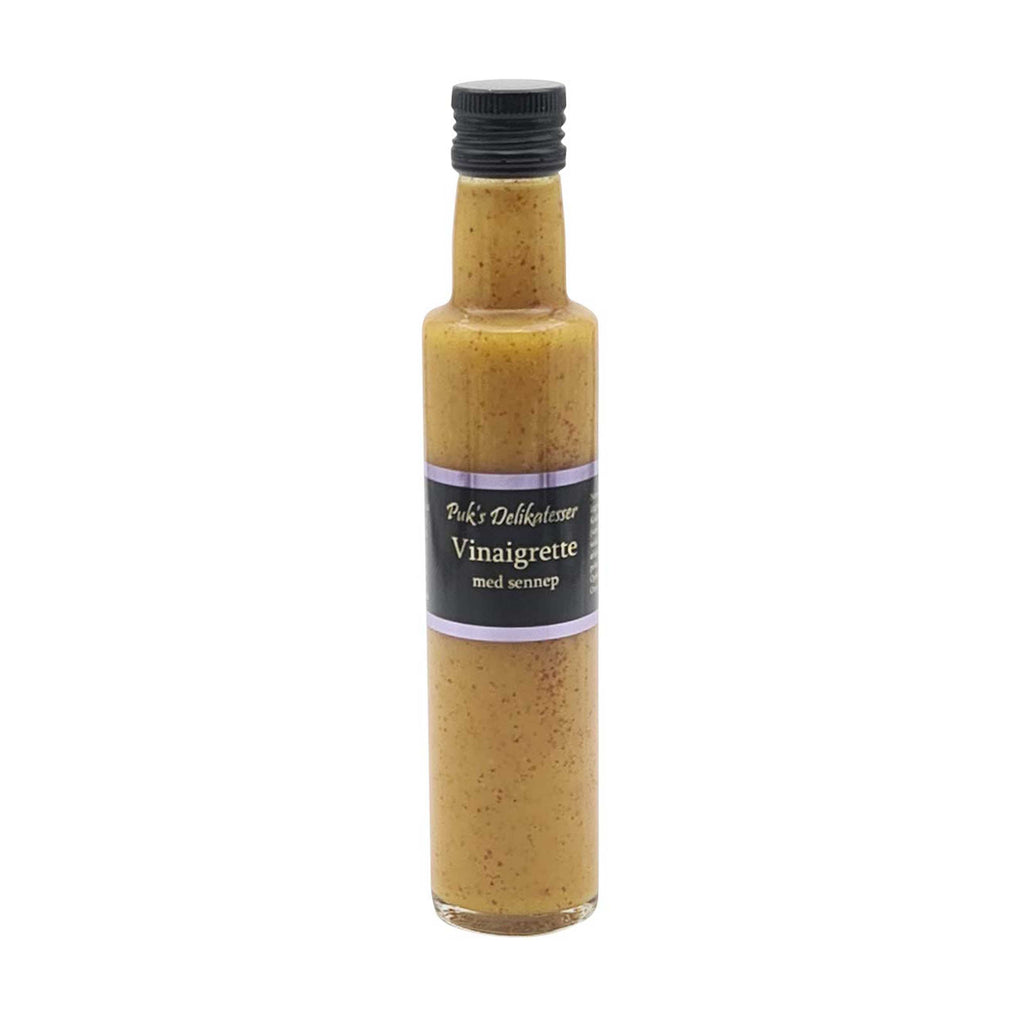 Salatdressing · Vinaigrette & sennep
