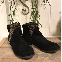 Leopard støvle · Black