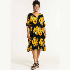 Signe kjole · Black