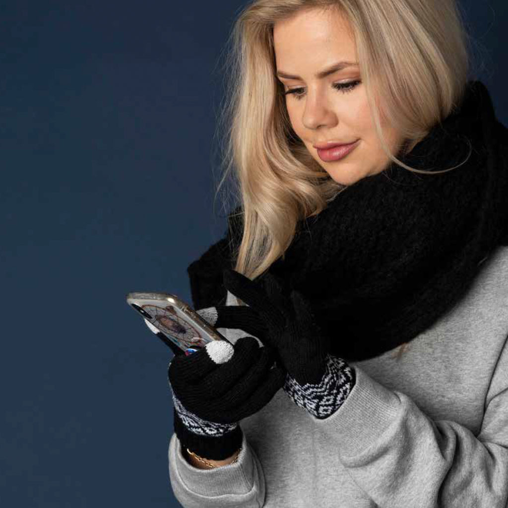 Smartphone handsker · Black