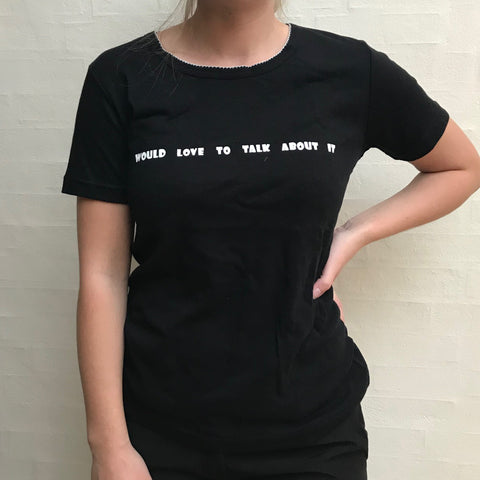 Emma t-shirt · Black