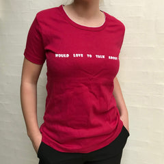 Emma t-shirt · Red