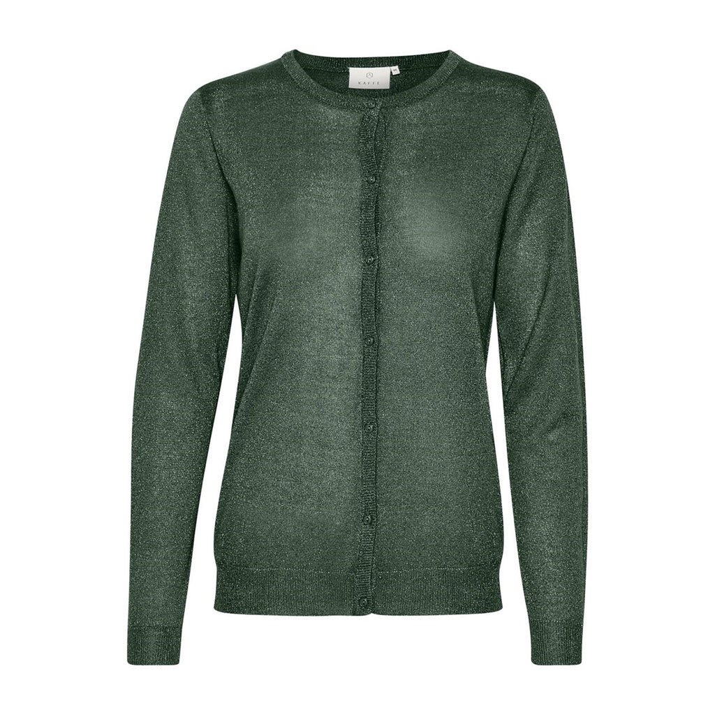 Kamie cardigan · Green metallic