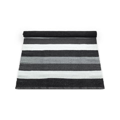 Plastic tæppe · Black/White striped