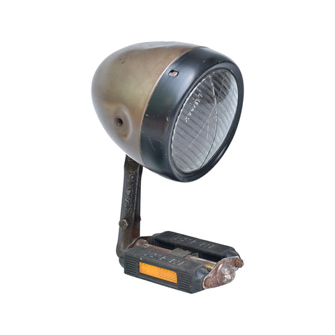 Lampe af gammel billygte