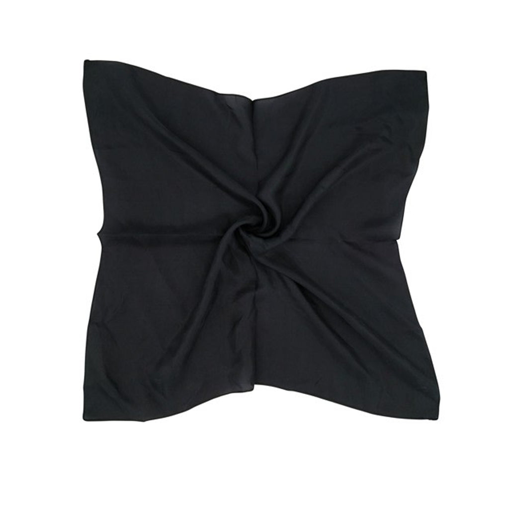 Tørklæde Small · Black silk