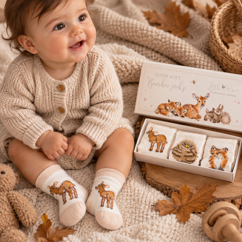Baby strømper · Nature