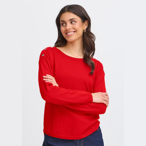 Zubasic 140 bluse · Red