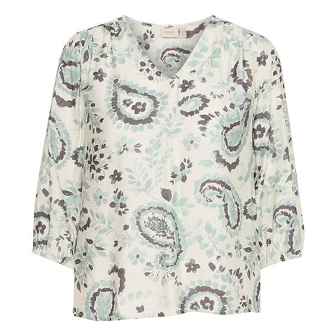 Frariana bluse · Frosty Green