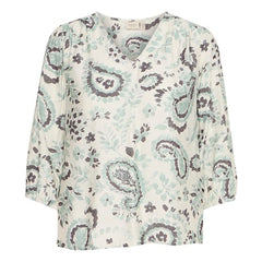 Frariana bluse · Frosty Green