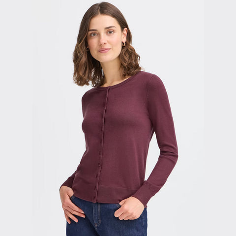 Zubasic 60 cardigan · Fudge