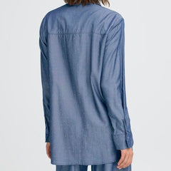 Fryukka skjorte · Blue Denim