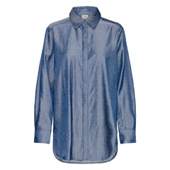 Fryukka skjorte · Blue Denim