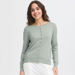 Zubasic 60 cardigan · Iceberg Green