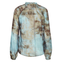 Frilli bluse · Bluestone