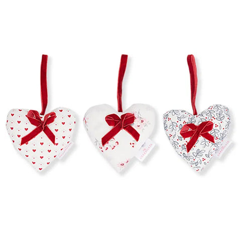 Hjerte ophæng 3 stk. Abella