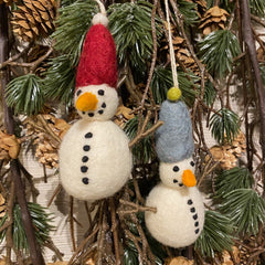 Snemand ornament · Blue