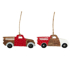 Biler i træ · Sæt af 2 stk.
