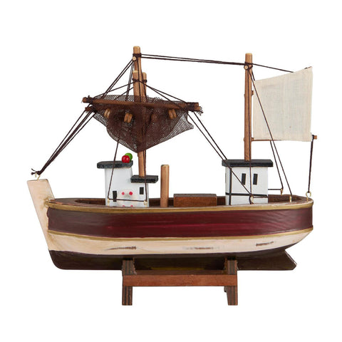 Fiske kutter · Creme/Brown