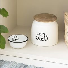 Dåse til hundemad · White