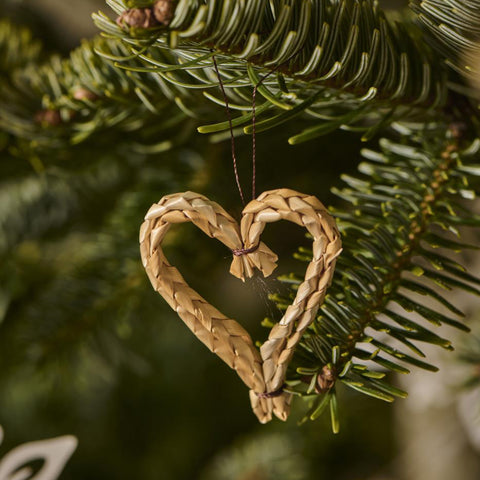 Hjerte t/ophæng · 10 stk.