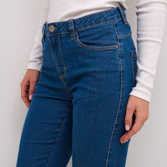 Kavicky Straight Jeans · Medium Blue