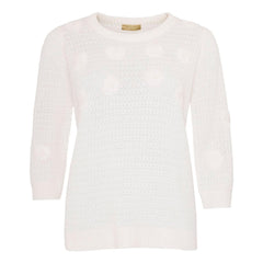 Nori strik bluse · Offwhite