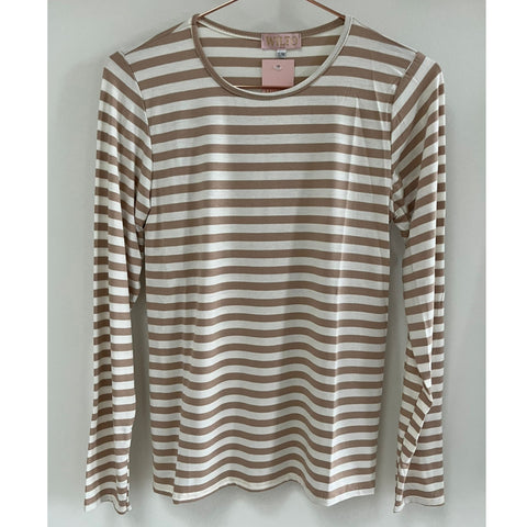 Aura bluse • Army stripe
