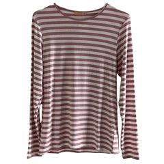 Aura bluse · Rose Stripe