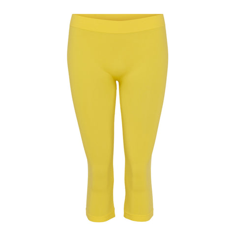 Rosa Capri leggings · Yellow