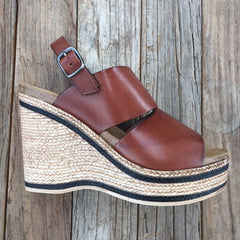 Alfi sandal · Cognac
