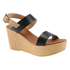 Beth sandal · Black/camel