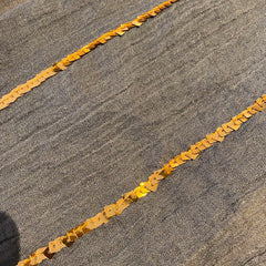 Tørklæde · Grey/gold