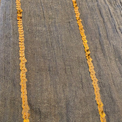 Tørklæde · Grey/gold