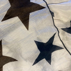 Collette tørklæde · Offwhite/grey