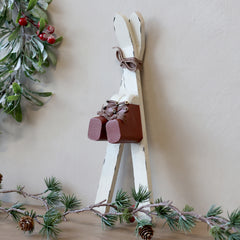 Ski m. støvler · Antique white