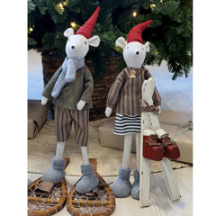 Ski m. støvler · Antique white