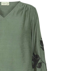 Frharbo bluse · Olive