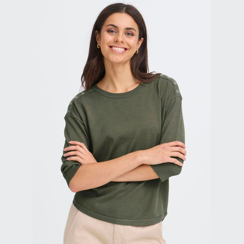 Zubasic 114 bluse · Olive